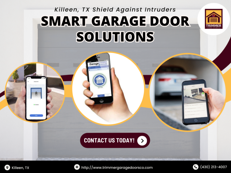Killeen, TX Shield Against Intruders: Smart Garage Door Solutions
