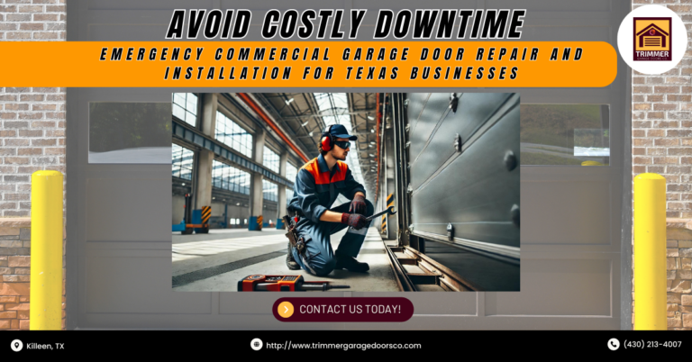 Avoid Costly Downtime: Emergency Commercial Garage Door Repair and Installation for Texas Businesses 7 Avoid Costly Downtime: Emergency Commercial Garage Door Repair and Installation for Texas Businesses