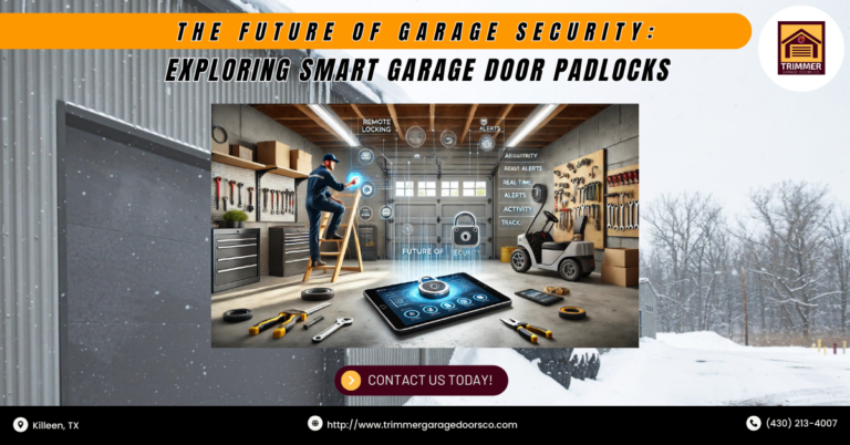 The Future of Garage Security: Exploring Smart Garage Door Padlocks