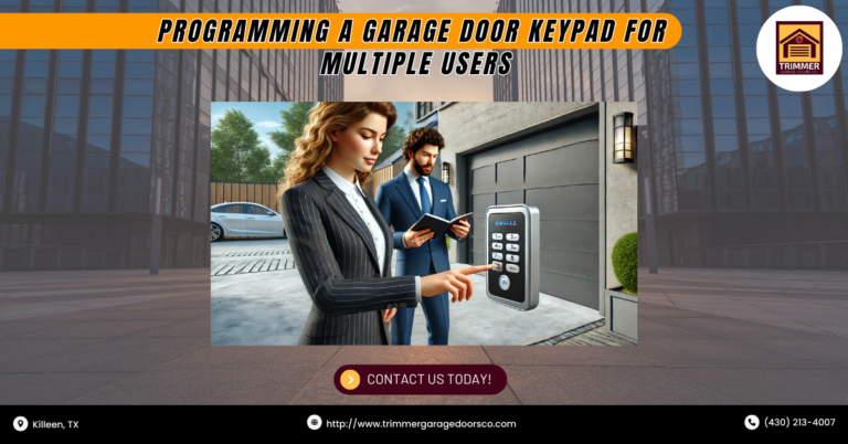 Programming a Garage Door Keypad for Multiple Users 3 Programming a Garage Door Keypad for Multiple Users