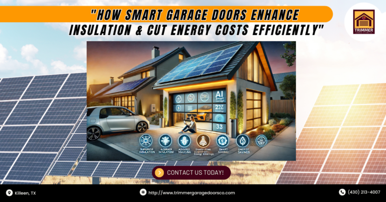 How Smart Garage Doors Enhance Insulation & Cut Energy Costs Efficiently 2 How Smart Garage Doors Enhance Insulation & Cut Energy Costs Efficiently