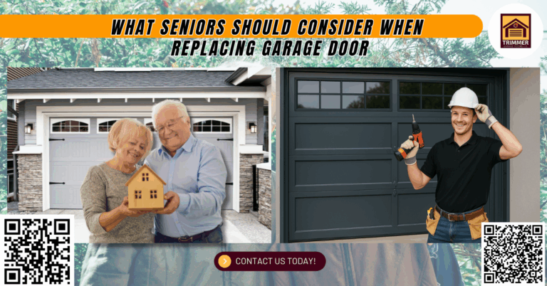 What Seniors Should Consider When Replacing Garage Door 3 What Seniors Should Consider When Replacing Garage Door - Trimmer Garage Doors Co.