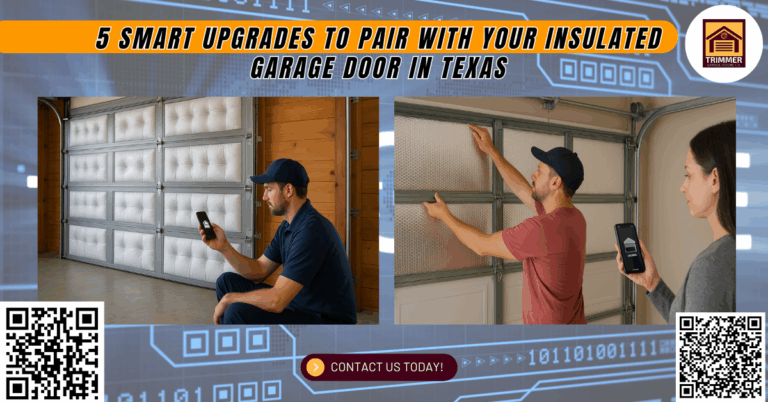 5 Smart Upgrades to Pair with Your Insulated Garage Door in Texas 3 5 Smart Upgrades to Pair with Your Insulated Garage Door in Texas - Trimmer Garage Doors Co.