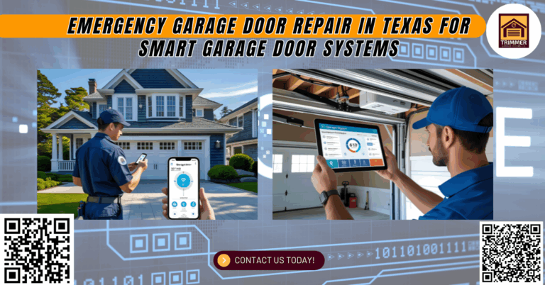 Emergency Garage Door Repair in Texas for Smart Garage Door Systems 3 Emergency Garage Door Repair in Texas for Smart Garage Door Systems - Trimmer Garage Doors Co.