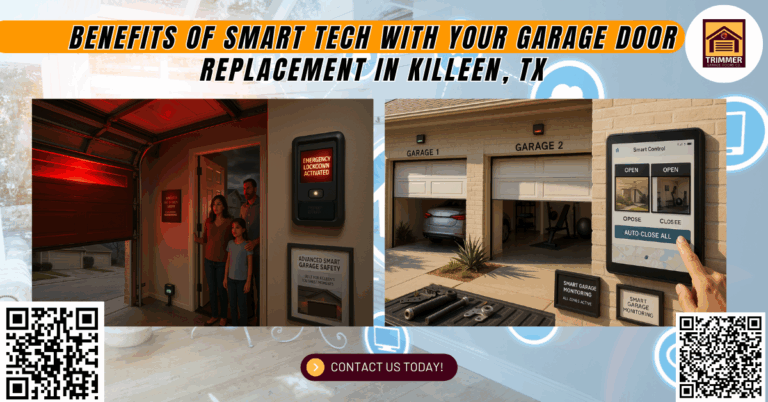 Benefits of Smart Tech with Your Garage Door Replacement in Killeen, TX 5 Benefits of Smart Tech with Your Garage Door Replacement in Killeen, TX - Trimmer Garage Doors Co.