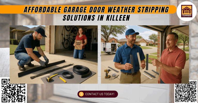 Affordable Garage Door Weather Stripping Solutions in Killeen 4 Affordable Garage Door Weather Stripping Solutions in Killeen - Trimmer Garage Doors Co.