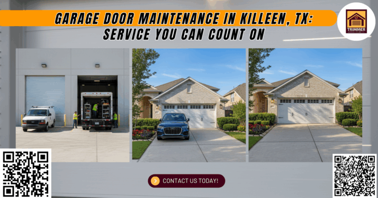 Garage Door Maintenance in Killeen, TX: Service You Can Count On 8 Garage Door Maintenance in Killeen, TX: Service You Can Count On - Trimmer Garage Doors Co.
