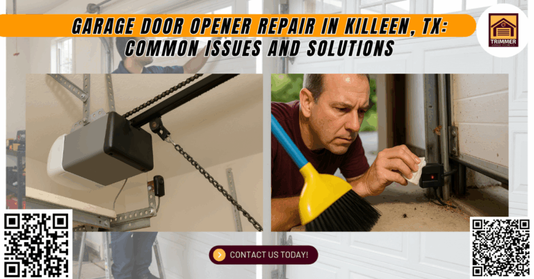 Garage Door Opener Repair in Killeen, TX: Common Issues and Solutions 5 Garage Door Opener Repair in Killeen, TX: Common Issues and Solutions - Trimmer Garage Doors Co.